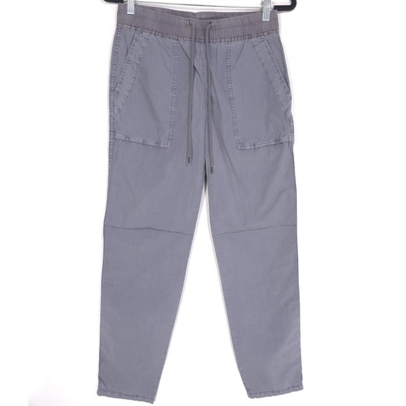 Standard JAMES PERSE Pants NWOT Size 1‎ Small Cotton Gray Drawstring WRSB1947
